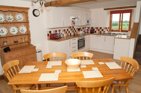 holiday cottage kitchen