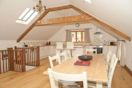 holiday cottage kitchen